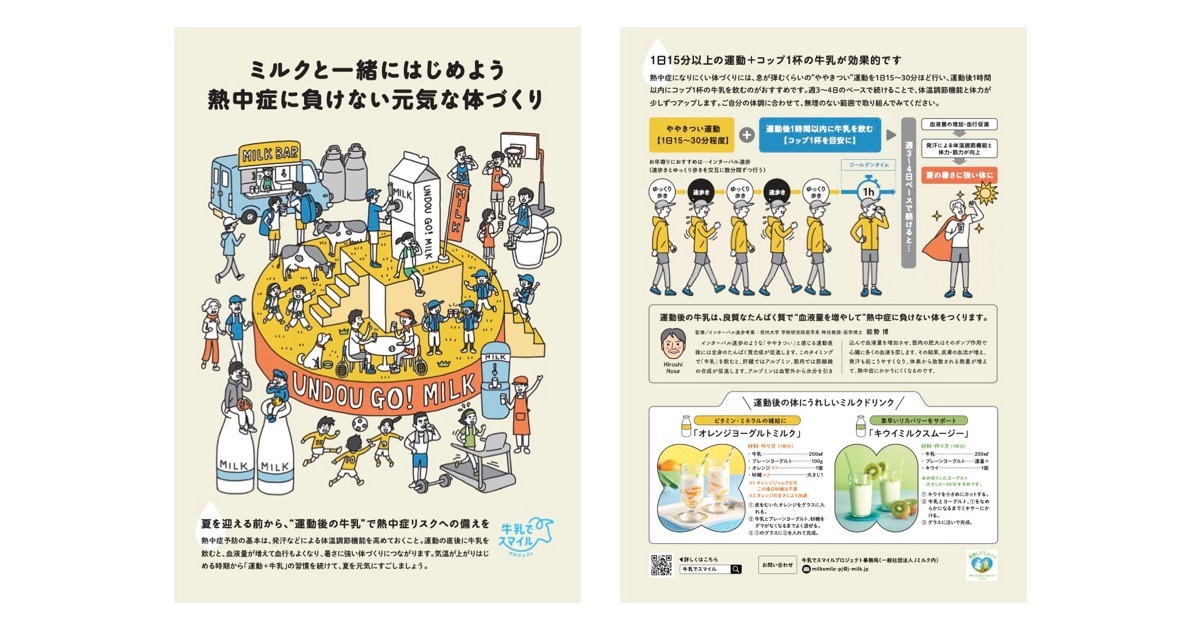 熱中症予防リーフレット