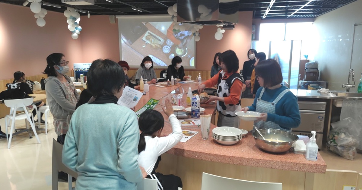 料理実演風景