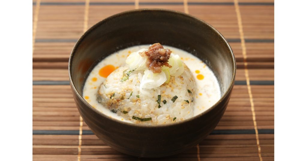 令和7年度中国地区牛乳・乳製品料理コンクール優秀賞受賞「ギュウ牛茶づけ」