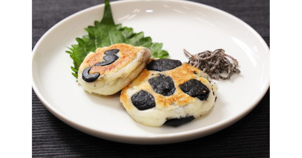 令和7年度中国地区牛乳・乳製品料理コンクール優秀賞受賞「もちっと牛模様 －大葉あんチーズ－」