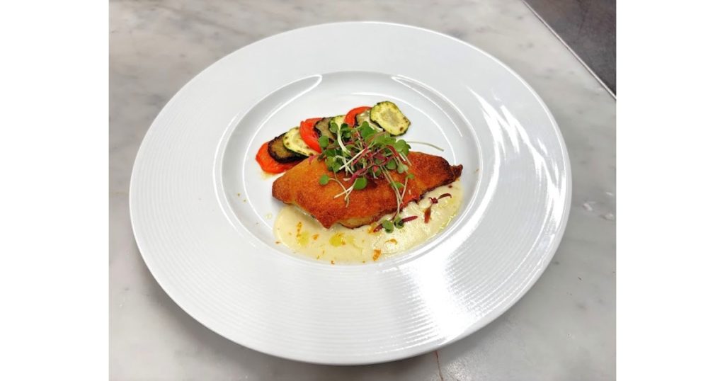 かんぱちのヴィエノワーズ　～ブールダンショワと桜島小みかんのミルクソース～