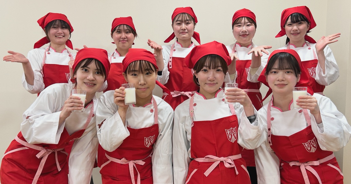 甲南女子大学生考案：牛乳・乳製品を使用したレシピを発信
